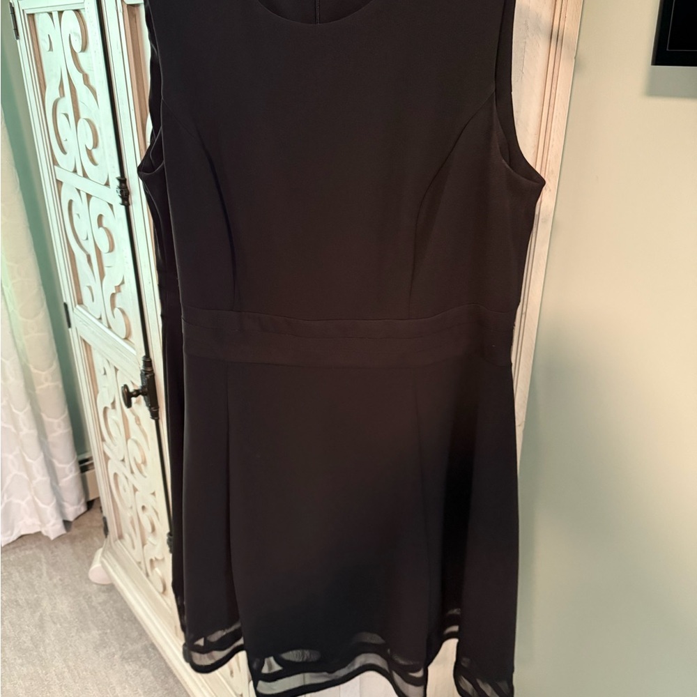 Calvin Klein Black Sleeveless Dress